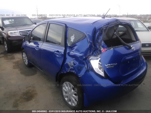 3N1CE2CP3GL398369 - 2016 NISSAN VERSA NOTE S/S PLUS/SV/SL/SR BLUE photo 6