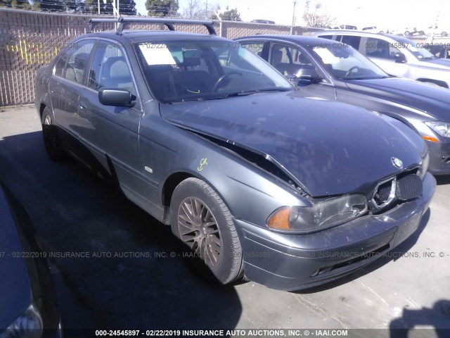 WBADT63413CK40183 - 2003 BMW 530 I AUTOMATIC GRAY photo 1