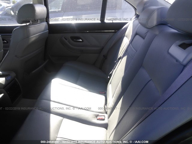 WBADT63413CK40183 - 2003 BMW 530 I AUTOMATIC GRAY photo 8