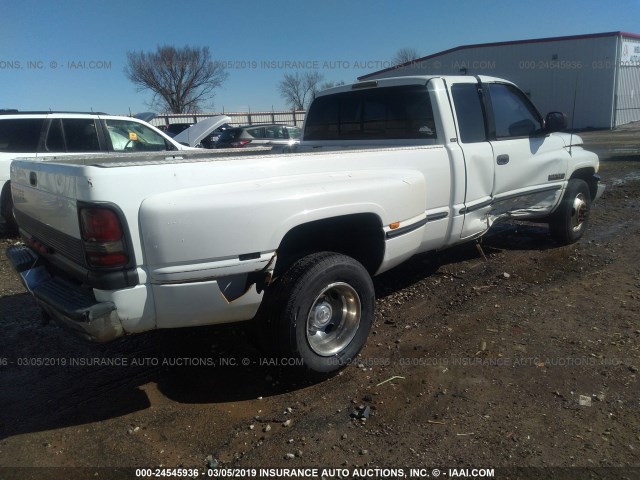 1B7MC3368XJ503113 - 1999 DODGE RAM 3500 WHITE photo 4