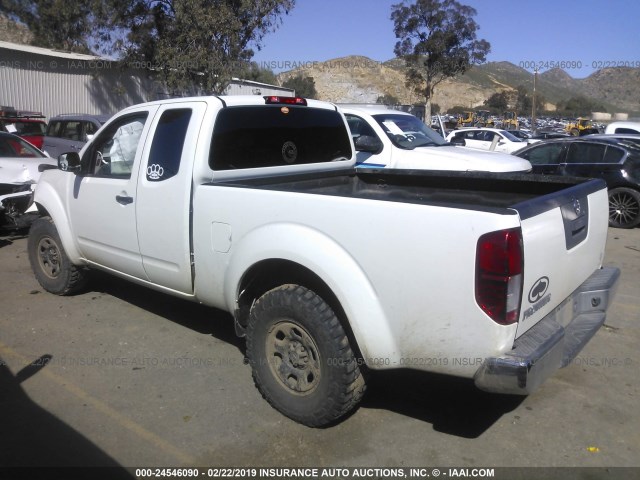 1N6BD0CT7GN749519 - 2016 NISSAN FRONTIER S/SV WHITE photo 3