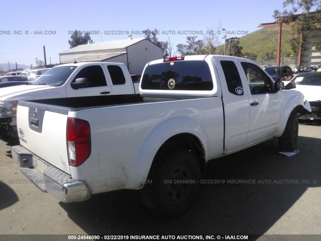 1N6BD0CT7GN749519 - 2016 NISSAN FRONTIER S/SV WHITE photo 4