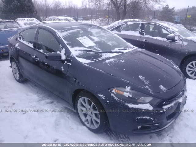 1C3CDFBA0DD330590 - 2013 DODGE DART SXT GRAY photo 1