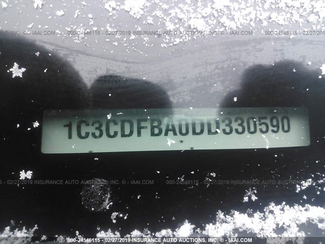 1C3CDFBA0DD330590 - 2013 DODGE DART SXT GRAY photo 9