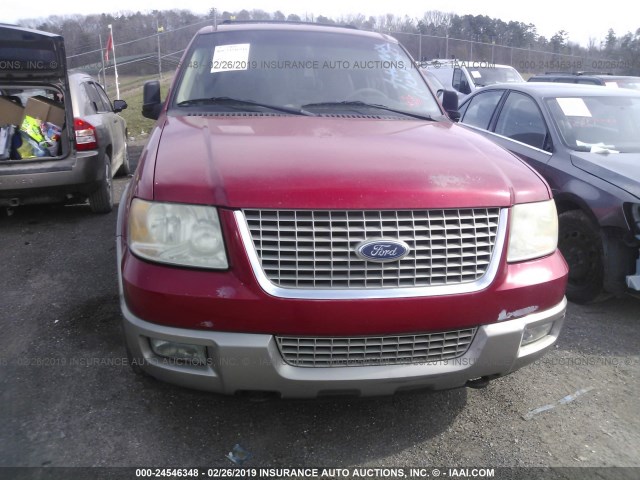 1FMFU18L13LA19867 - 2003 FORD EXPEDITION EDDIE BAUER RED photo 1