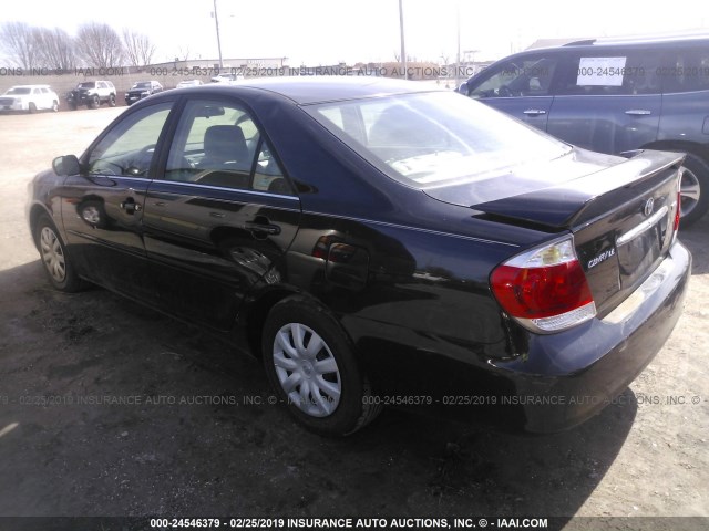 4T1BE32KX5U083779 - 2005 TOYOTA CAMRY LE/XLE/SE BLACK photo 3