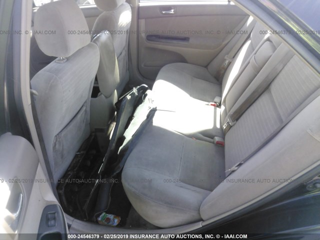 4T1BE32KX5U083779 - 2005 TOYOTA CAMRY LE/XLE/SE BLACK photo 8
