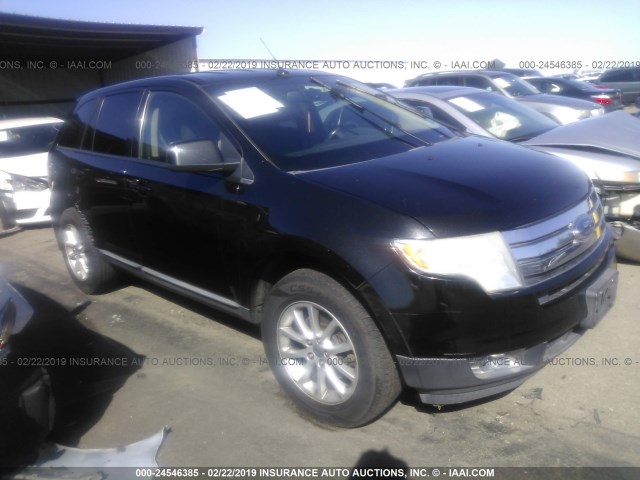 2FMDK3JC0ABB12508 - 2010 FORD EDGE SEL BLACK photo 1