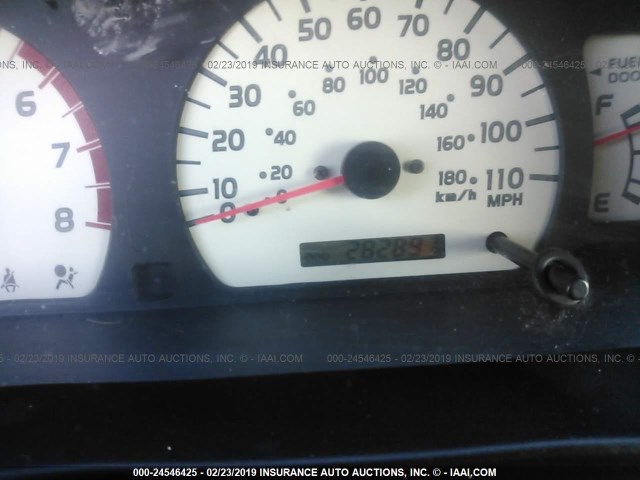 5TEGM92N21Z793013 - 2001 TOYOTA TACOMA DOUBLE CAB PRERUNNER GREEN photo 7