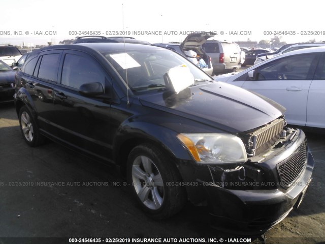 1B3CB4HAXAD650431 - 2010 DODGE CALIBER SXT BLACK photo 1