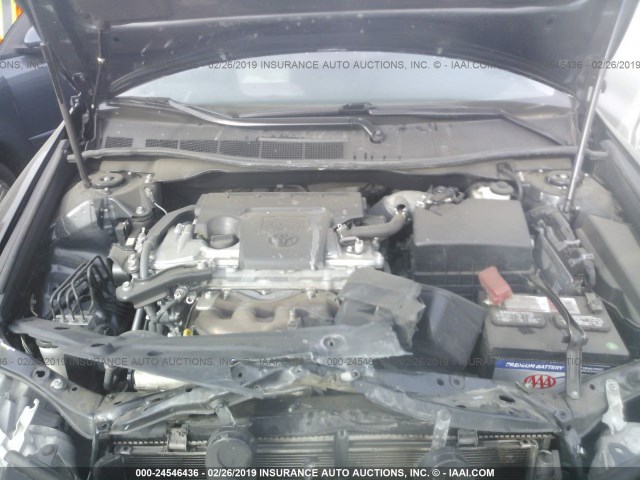 4T1BF1FKXCU093897 - 2012 TOYOTA CAMRY SE/LE/XLE 黑色 照片 10