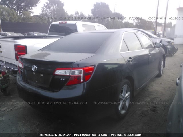 4T1BF1FKXCU093897 - 2012 TOYOTA CAMRY SE/LE/XLE 黑色 照片 4