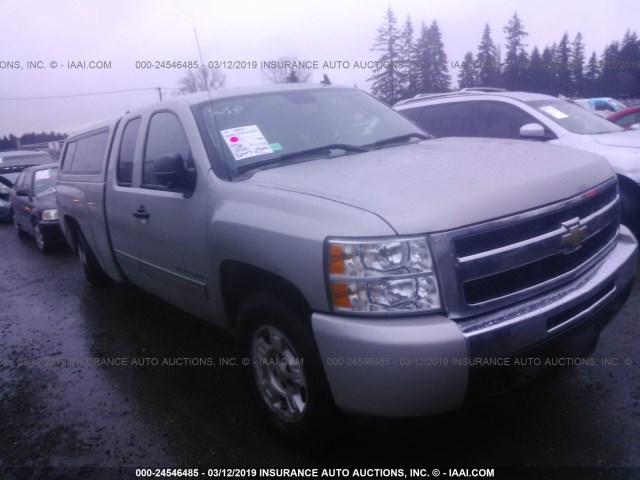 1GCEK29089E137489 - 2009 CHEVROLET SILVERADO K1500 LT TAN photo 1