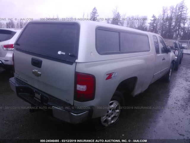 1GCEK29089E137489 - 2009 CHEVROLET SILVERADO K1500 LT TAN photo 4