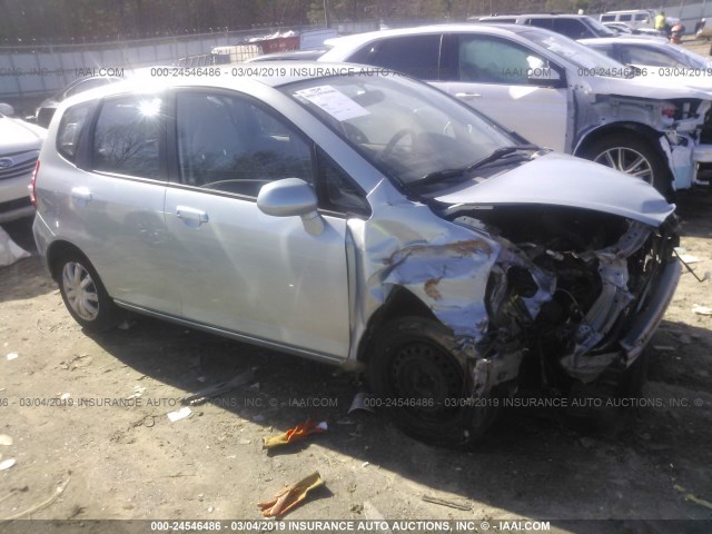 JHMGD37437S041085 - 2007 HONDA FIT Light Blue photo 1