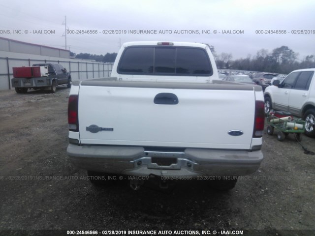 1FTSW31P64EA23764 - 2004 FORD F350 SRW SUPER DUTY WHITE photo 8