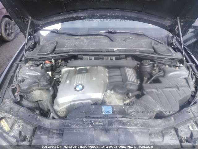 WBAVD33526KV64732 - 2006 BMW 330 XI BLACK photo 10