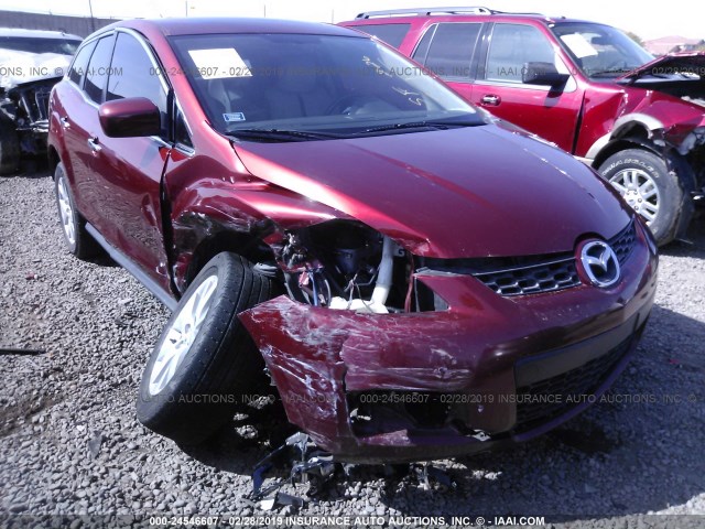 JM3ER29L780187521 - 2008 MAZDA CX-7 RED photo 6