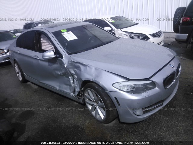 WBAFR7C55CC815701 - 2012 BMW 535 I SILVER photo 1