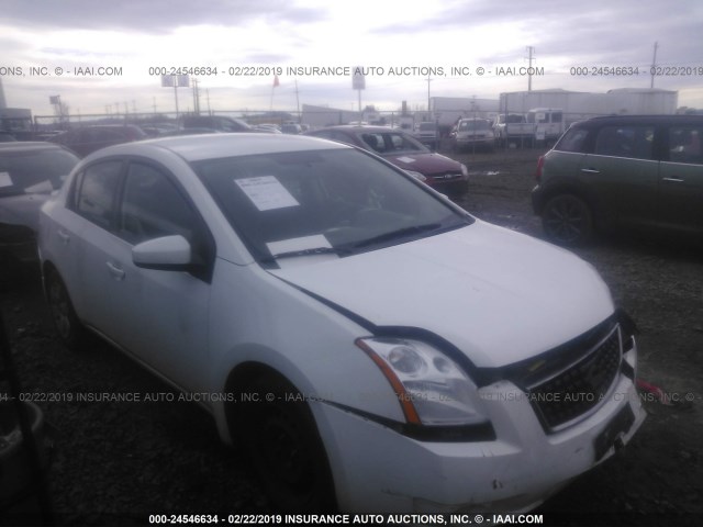 3N1AB61E18L673411 - 2008 NISSAN SENTRA 2.0/2.0S/2.0SL WHITE photo 1