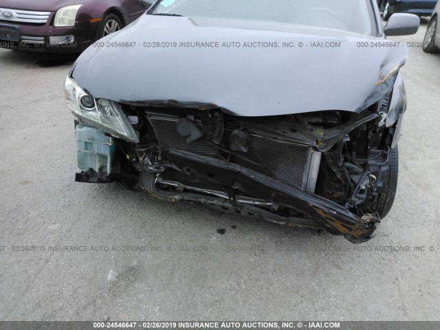 4T1BE46K47U105259 - 2007 TOYOTA CAMRY NEW GENERAT CE/LE/XLE/SE GRAY photo 6