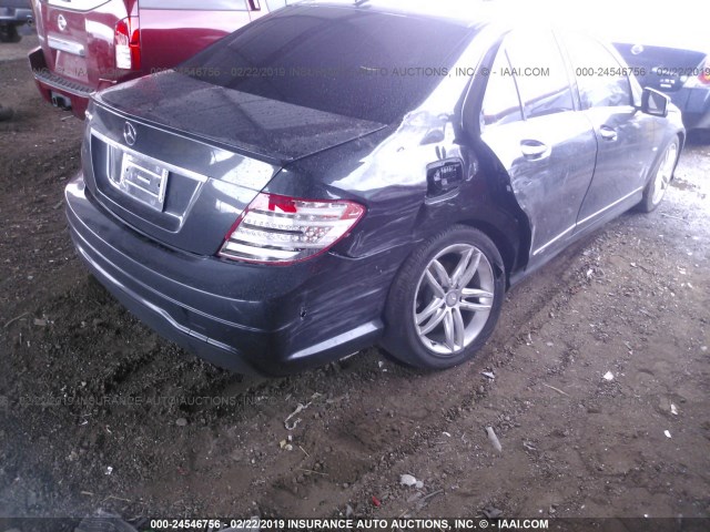 WDDGF4HB1CR218710 - 2012 MERCEDES-BENZ C 250 GRAY photo 6