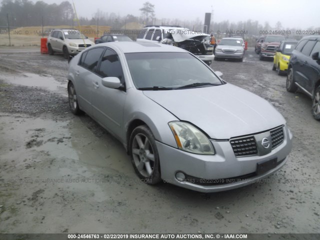 1N4BA41E55C822523 - 2005 NISSAN MAXIMA SE/SL SILVER photo 1