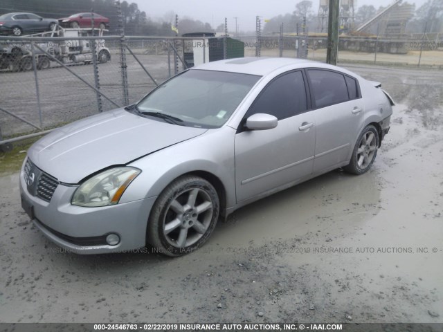 1N4BA41E55C822523 - 2005 NISSAN MAXIMA SE/SL SILVER photo 2