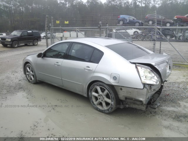 1N4BA41E55C822523 - 2005 NISSAN MAXIMA SE/SL SILVER photo 3