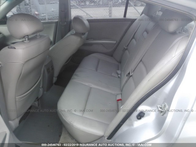 1N4BA41E55C822523 - 2005 NISSAN MAXIMA SE/SL SILVER photo 8