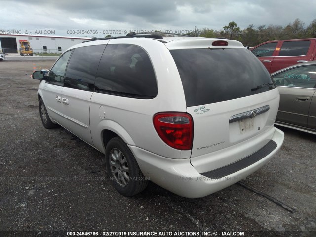 2C4GP44L73R111791 - 2003 CHRYSLER TOWN & COUNTRY LX WHITE photo 3