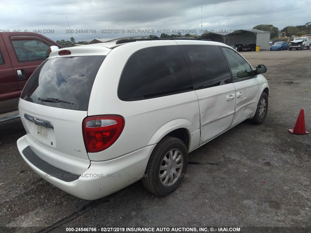 2C4GP44L73R111791 - 2003 CHRYSLER TOWN & COUNTRY LX WHITE photo 4