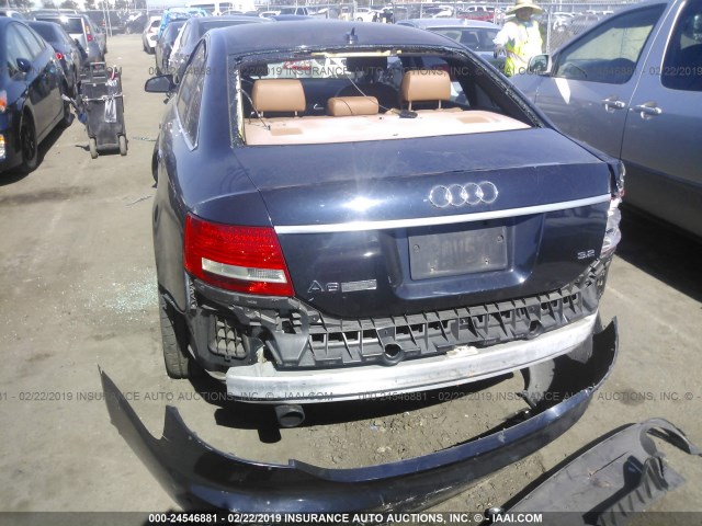 WAUAH74FX7N067333 - 2007 AUDI A6 3.2 Dark Blue photo 6