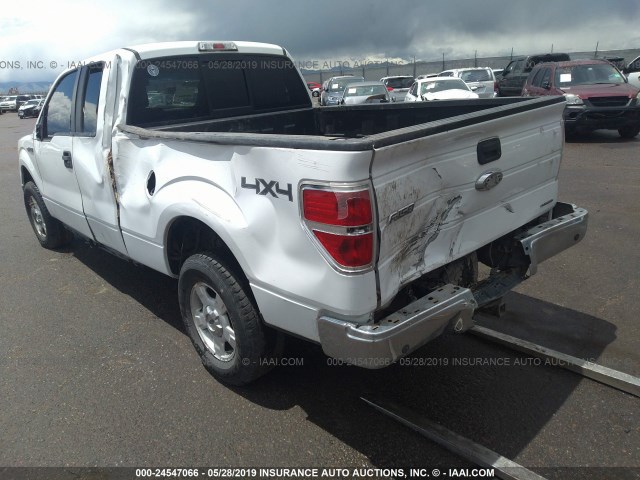 1FTFX1EF7DKD84684 - 2013 FORD F150 SUPER CAB WHITE photo 6