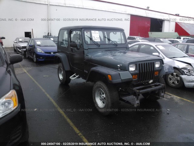 1J4FY29S9RP450862 - 1994 JEEP WRANGLER / YJ SE GREEN photo 1