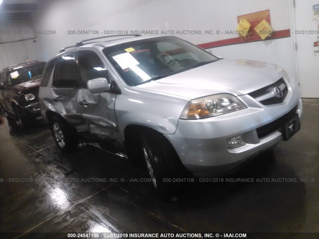 2HNYD188X6H548335 - 2006 ACURA MDX TOURING SILVER photo 1