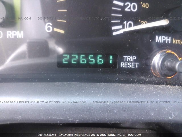 1J4FF68SXXL671910 - 1999 JEEP CHEROKEE SPORT/CLASSIC შავი ფოტო 7