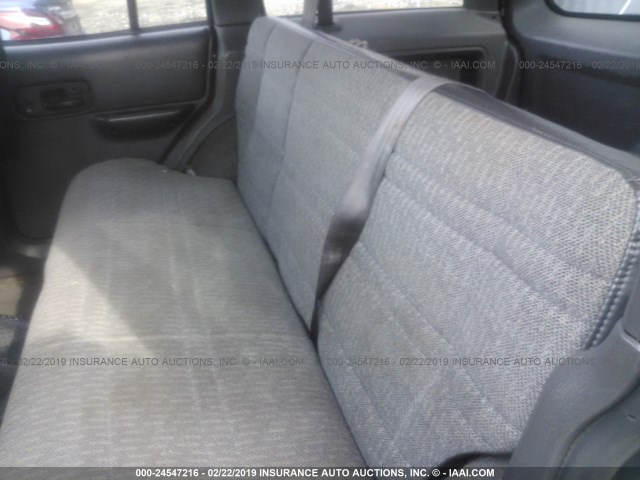 1J4FF68SXXL671910 - 1999 JEEP CHEROKEE SPORT/CLASSIC შავი ფოტო 8