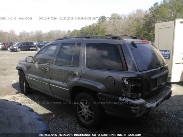 1J4GX48S64C196273 - 2004 JEEP GRAND CHEROKEE LAREDO/COLUMBIA/FREEDOM 灰色 照片 3