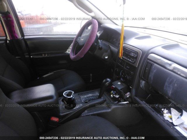 1J4GX48S64C196273 - 2004 JEEP GRAND CHEROKEE LAREDO/COLUMBIA/FREEDOM 灰色 照片 5