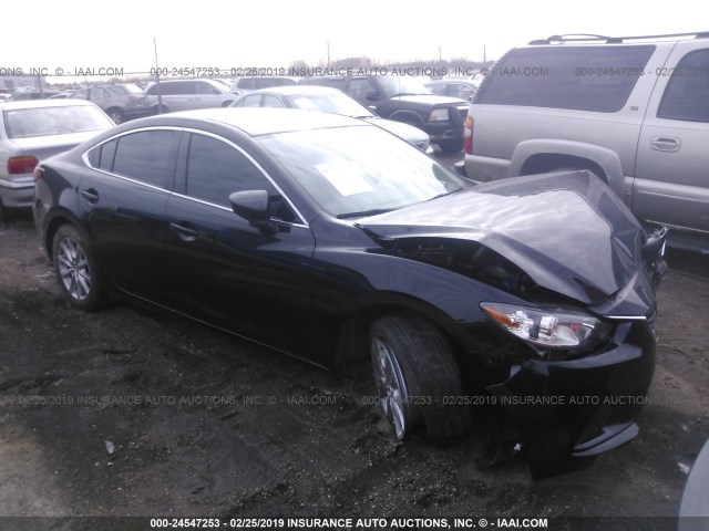 JM1GJ1U63E1142487 - 2014 MAZDA 6 SPORT BLACK photo 1