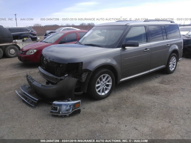 2FMGK5B81DBD27449 - 2013 FORD FLEX SE Pewter photo 2