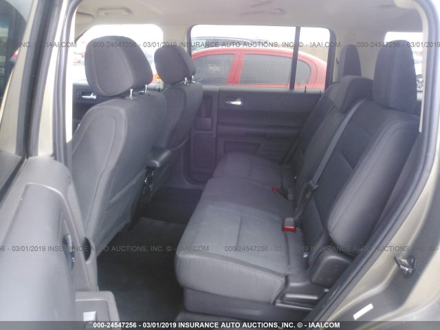 2FMGK5B81DBD27449 - 2013 FORD FLEX SE Pewter photo 8