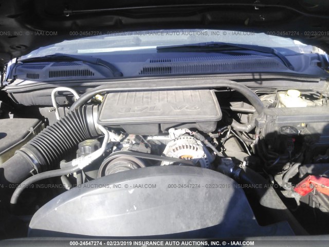 1J8HG48KX7C511440 - 2007 JEEP COMMANDER შავი ფოტო 10