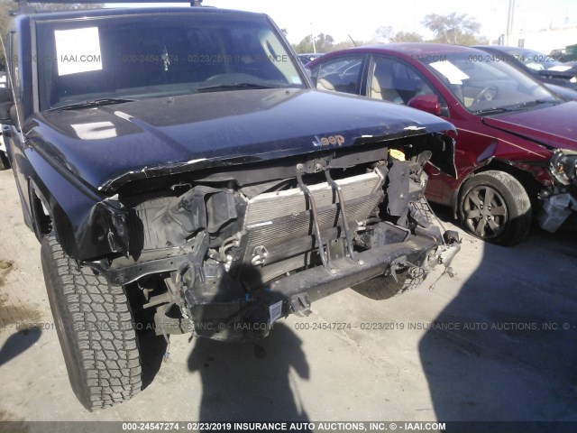 1J8HG48KX7C511440 - 2007 JEEP COMMANDER შავი ფოტო 6