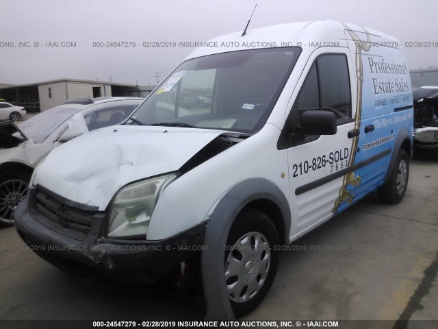 NM0LS7ANXCT088372 - 2012 FORD TRANSIT CONNECT XL WHITE photo 2
