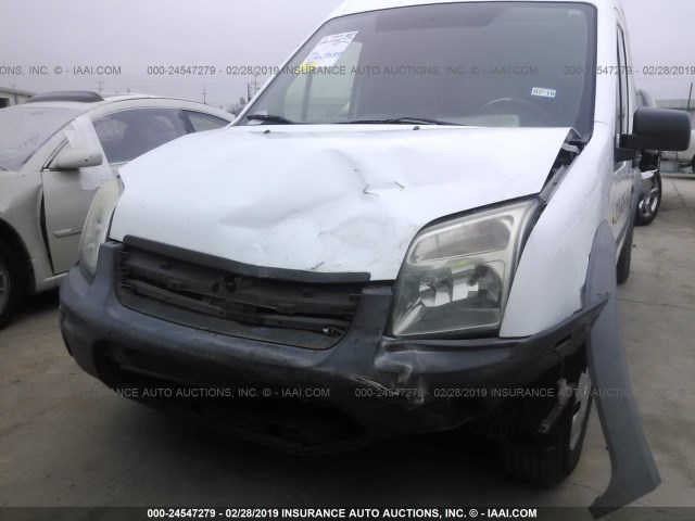 NM0LS7ANXCT088372 - 2012 FORD TRANSIT CONNECT XL WHITE photo 6