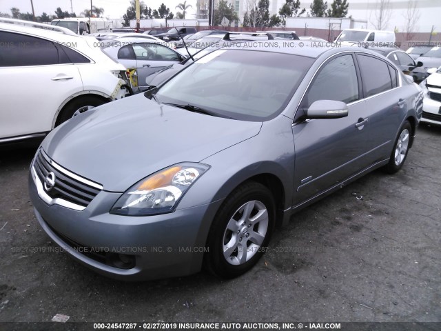 1N4CL21E48C196549 - 2008 NISSAN ALTIMA HYBRID GRAY photo 2