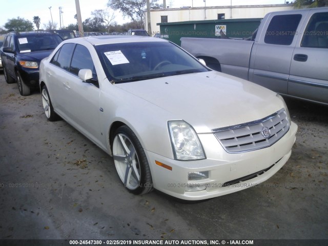 1G6DW677760109122 - 2006 CADILLAC STS WHITE photo 1