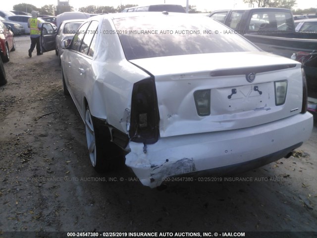 1G6DW677760109122 - 2006 CADILLAC STS WHITE photo 6